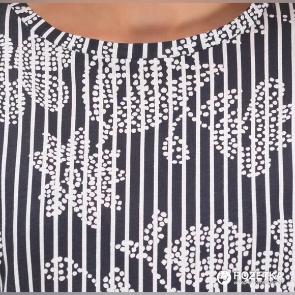 Zara | Floral and Stripes Peplum Top - Picture 6 of 13